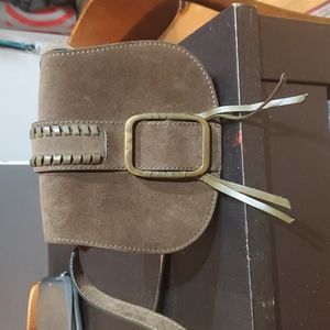 Ba&sh teddy suede bag